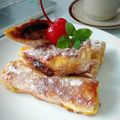 Cooksnap dari Nay's Kitchen untuk resep Roti Tawar Goreng Pisang Nutella