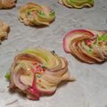 Cooksnap dari Fauziah Adnan Ummu Sarah untuk resep Sagu Keju Pandan 2 Warna (Putih Telur)