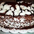 El cooksnap de Doris Dev cuando hizo Torta de Cumpleaños con crema chantilly.