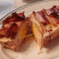 El cooksnap de Luz cuando hizo Pastel de pollo y bacon.