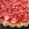 El cooksnap de yanina cuando hizo Tarta de frutillas 🍓.