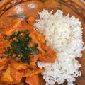 El cooksnap de Ingrid Blacutt cuando hizo Pollo tika masala suave.