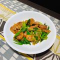 Grace 的 蒜苗炒香腸 cooksnap