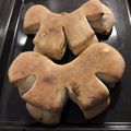 El cooksnap de Patricia Nieto cuando hizo Pan corderito con chicharrón 🍞 (un clásico cordobés)👍.