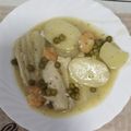 El cooksnap de Esther Novoa cuando hizo Merluza en salsa verde ligera con patatas.