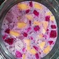 Cooksnap dari ElleTanaka Kitchen untuk resep Es Buah Susu
