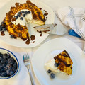 El cooksnap de Beatriz cantero jimenez cuando hizo Keto-Panqueques de Almendra y Coco con Yogur y Arándanos.