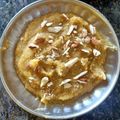 Ashika Somani का कुकस्नैप जब उन्होंने तरबूज के छिलके का हलवा (Tarbooj ke chilke ka Halwa recipe in Hindi) बनाया था।