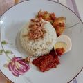 Cooksnap dari Livia Yovita untuk resep Nasi Lemak Pandan Magicom