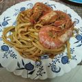 Cooksnap από Cleopatra στη συνταγή Γαριδομακαρονάδα φούρνου express