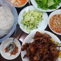Cooksnap của Bếp của Quỳnh khi họ làm theo món Bún thịt nướng chả giò
