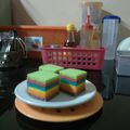 Cooksnap dari Sasha Kitchen untuk resep Rainbow Steam Cake Ny. Liem