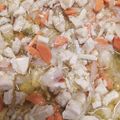 El cooksnap de Lorena Silveira Simois cuando hizo Gallina al escabeche.