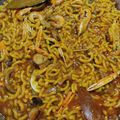 El cooksnap de Jvo Hispano cuando hizo Fideuá de marisco.