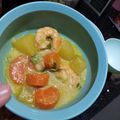 Cooksnap dari Jessika Adelia untuk resep MPASI 1Y+ Soto Udang Kuah Susu