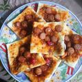 Cooksnap dari Winda Anglingsari untuk resep Pizza roti tawar