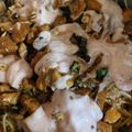 Saira Abdullah's cooksnap of when they made Singaporean rice.