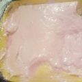 El cooksnap de Catalina Molina cuando hizo Helado de banana y frutilla.