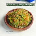 Cooksnap dari Ismy Maulidasary untuk resep Sambal Cabe Ijo Teri