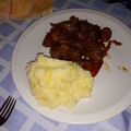 El cooksnap de González yamila cuando hizo Chorizos a la sidra.