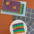 Cooksnap dari Siti Ramlah untuk resep Rainbow cake 1 telur (kukus)
