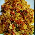 Anusree Goswami's cooksnap of when they made চিকেন পাস্তা (chicken pasta recipe in Bengali).