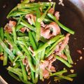 Cooksnap của Thảo Barbie khi họ làm theo món Đậu que xào thịt bò