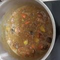 El cooksnap de Johanny Lafond cuando hizo Lentejas estofadas con chorizo.