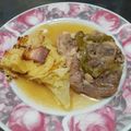El cooksnap de Erica Schmidt cuando hizo Codillo de cerdo al horno.