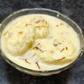Nisha Khatri का कुकस्नैप जब उन्होंने रसमलाई (rasmalai recipe in Hindi) बनाया था।