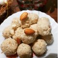 Rachna Sanjeev Kumar का कुकस्नैप जब उन्होंने सूजी मलाई लड्डू (Suji malai ladoo recipe in hindi) बनाया था।