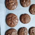 Cooksnap από mitselina στη συνταγή Μαλακά cookies τριπλής σοκολάτας