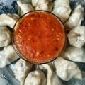 Anushree Das Biswas's cooksnap of when they made চিকেন মোমো(chicken momo recipe in Bengali).