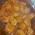 El cooksnap de Laura Portillo cuando hizo Ñoquis de calabaza.