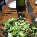 El cooksnap de Jorge cuando hizo Ensalada de mejillones mix de hojas verdes.