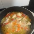 El cooksnap de Fer Pruyas cuando hizo Escabeche de pollo para conservas.