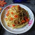 Cooksnap dari Ayu (Mama Aura) untuk resep Spaghetti Aglio Olio