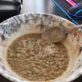 Cooksnap Eiya semasa beliau membuat Bubur Kacang Hijau.