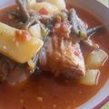 El cooksnap de "Cocina con Celi" cuando hizo Pollo a la Manchega de mi Abuela.