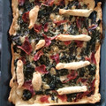 El cooksnap de Violeta cuando hizo Quiche de acelgas.
