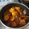 El cooksnap de maribel fernandez cuando hizo Rollitos de harina en estofado Wickel Nudel (Wickel Klees) con estofado ALEMANES DEL VOLGA.