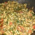 El cooksnap de Gustavo Ariel Drappo cuando hizo Risotto de vegetales 2x1.