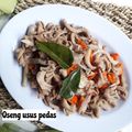 Cooksnap dari Mama fathan untuk resep Tumis Usus Pedas Manis