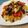El cooksnap de NajiNaji cuando hizo Cuscús con verdura, pollo y cebolla caramelizada con pasas.