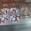 El cooksnap de Paula Edith Cifuentes Pérez cuando hizo Galletas red velvet craqueladas.