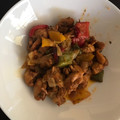 El cooksnap de Celia Zhang cuando hizo Pollo con verduritas.