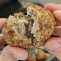 El cooksnap de Dos Rombos en la Cocina cuando hizo Albóndigas de ternera y avena en freidora de aire sin grasa.