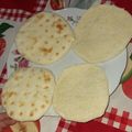 El cooksnap de Marina Moyano cuando hizo Pan árabe.