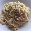 Cooksnap dari ida ayu mas cempaka untuk resep Carbonara spaghetti