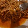Cooksnap dari Icca untuk resep Spaghetti Aglio Olio Kornet Pedas